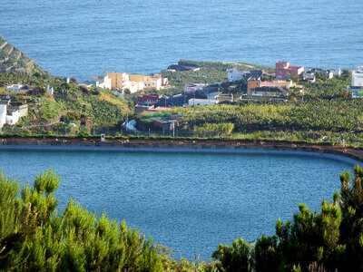 Reservoir water sea la palma