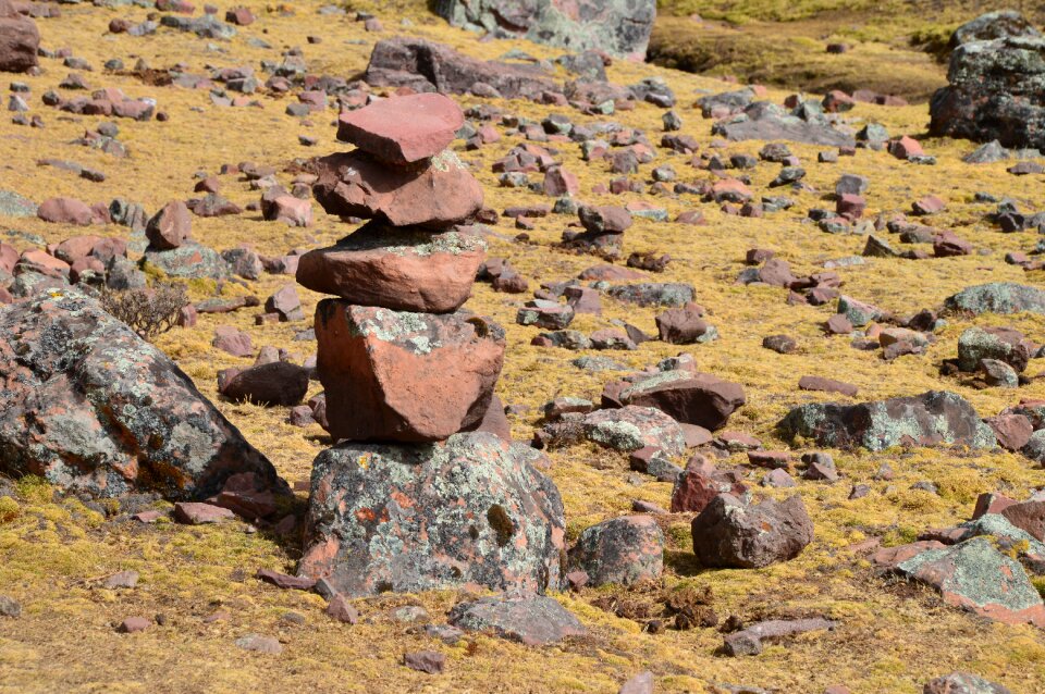 Rock stone landscape
