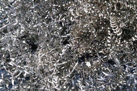Metal chips steel