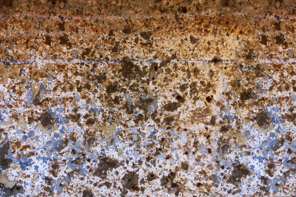 Background scratches rusted