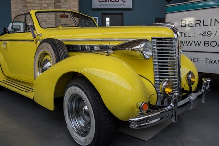 Classic cabriolet chrome photo