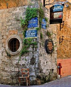 Wall architecture gothic