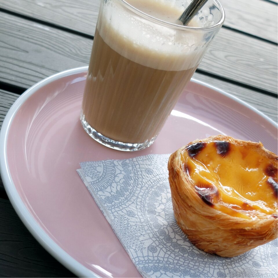 Milk cup breakfast