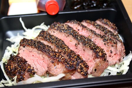 Dinner beef meal