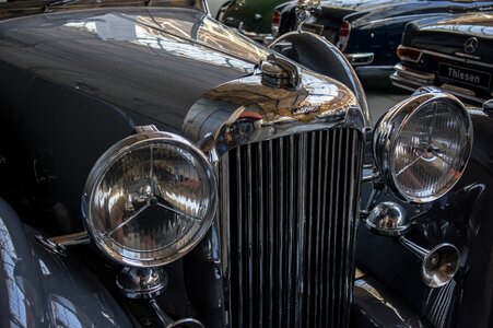 Classic chrome grille photo