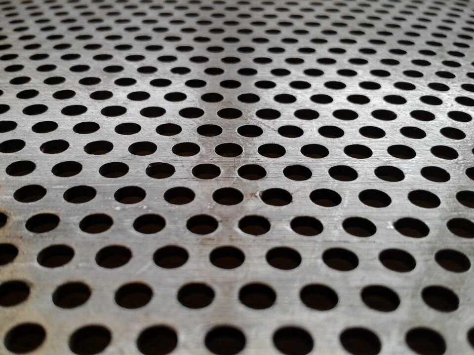 Holes abstract backdrop