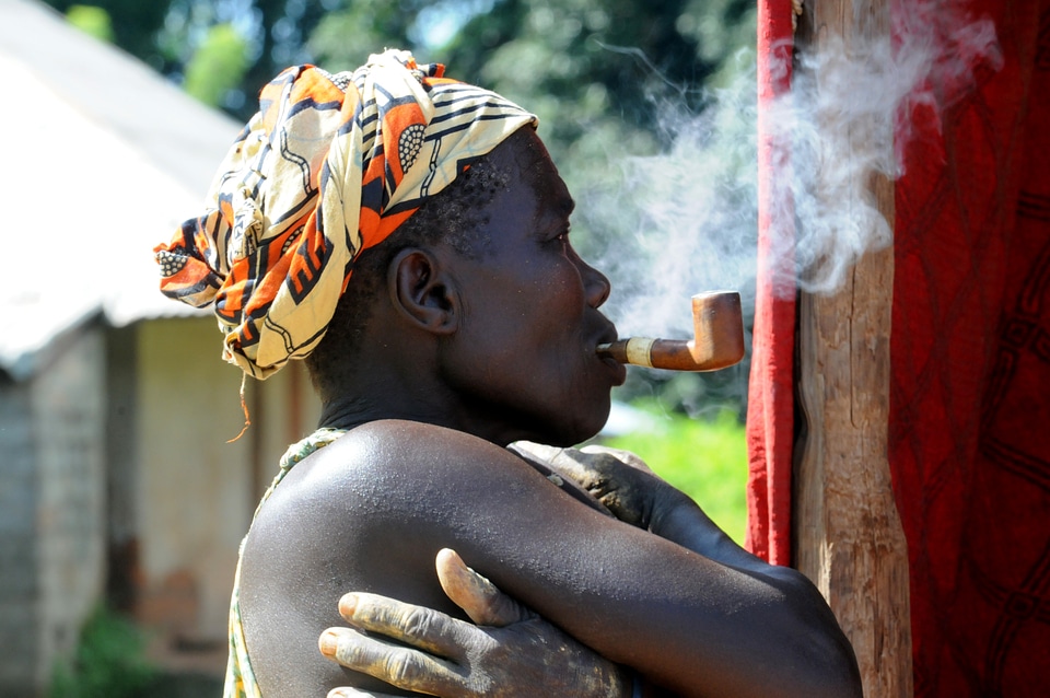 Cigarette smoking tobacco