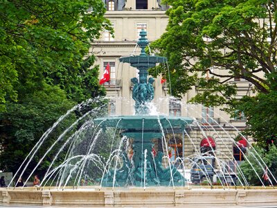 Fountain multistory water games