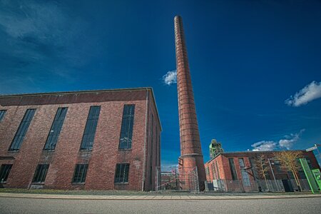 City factory old