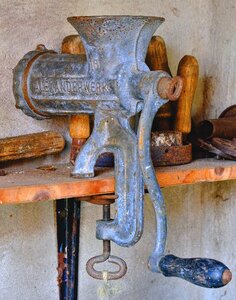 Mincer old antique