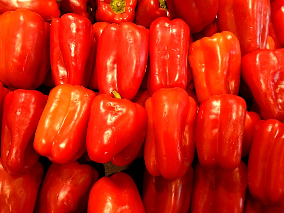 Market healthy pepper