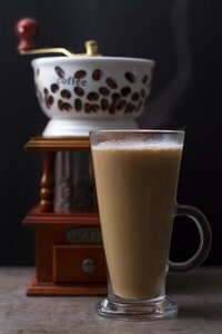 Cup breakfast coffee grinder