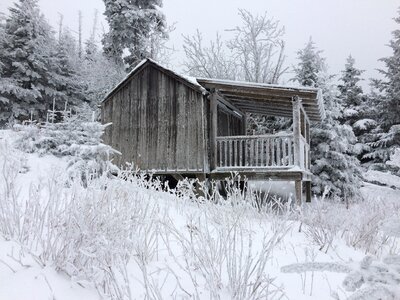 Cold frost cabin