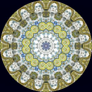 Round symmetry pattern