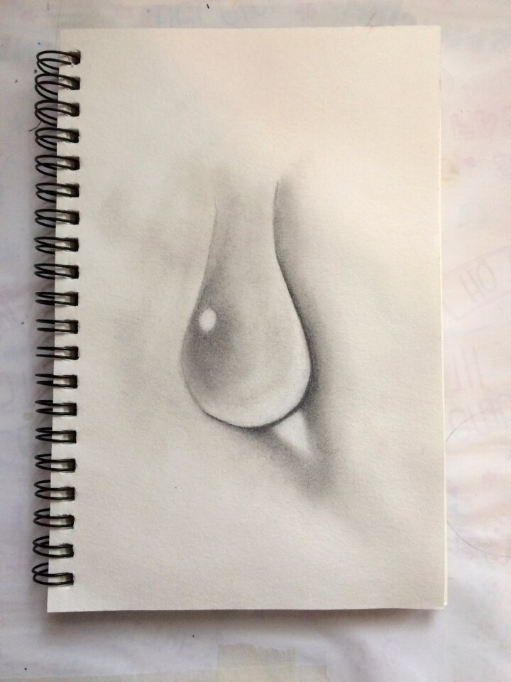 Notebook drop water