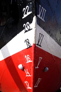 Hildegard ship's bow number photo