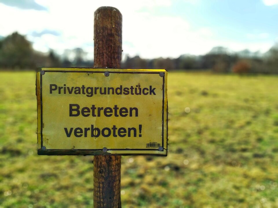 Private private land ban