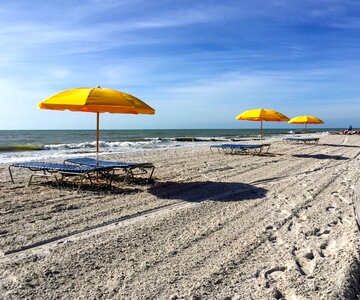 Sand sea seashore photo