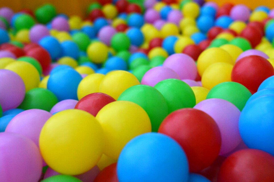 Playground plastic games room