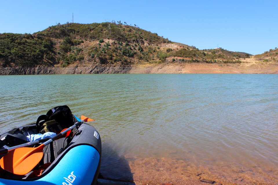 Outdoors sky kayak