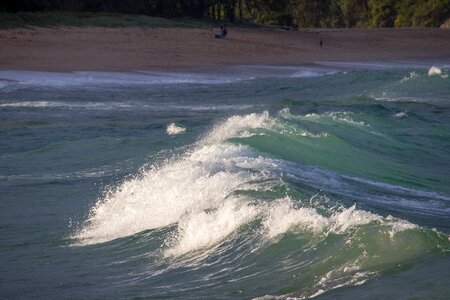 Outdoors seashore wave photo