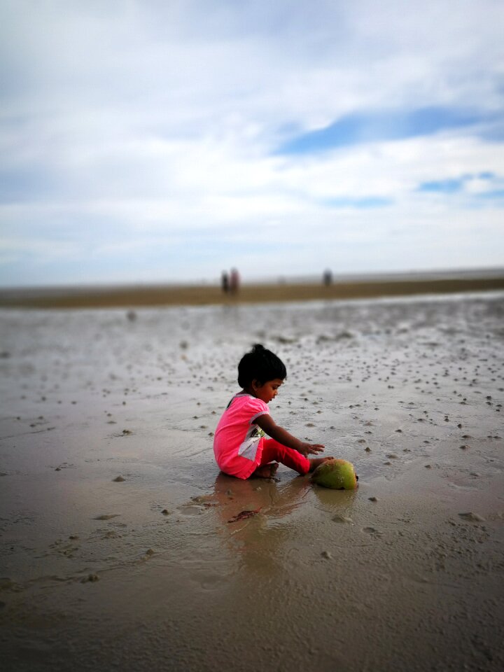 Seashore sea sand