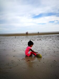 Seashore sea sand