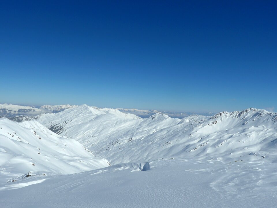 Mountain ice panorama