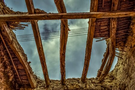 Damaged decay architecture photo