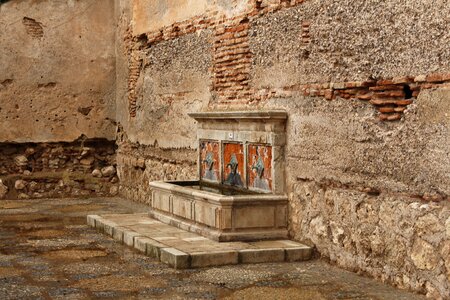 Wall stone alcazaba