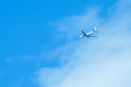 Aircraft sky air photo