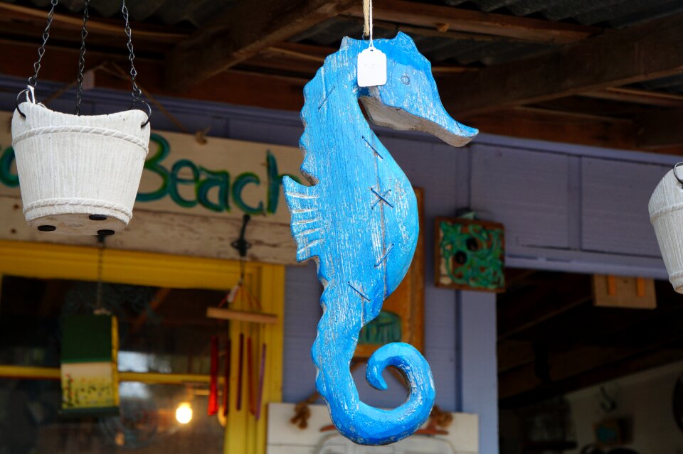 Shopping beach decor