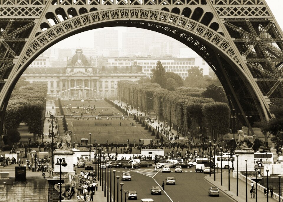 City paris eiffel tower