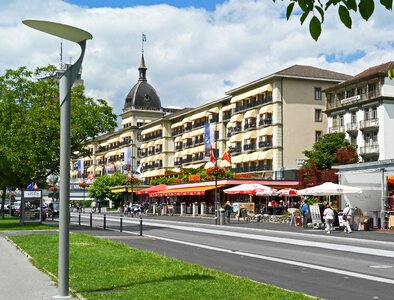 Landmark bernese oberland jungfrau region photo