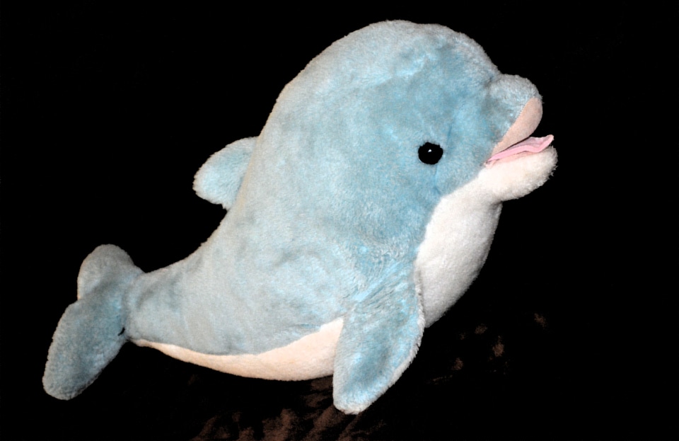Childhood toy porpoise