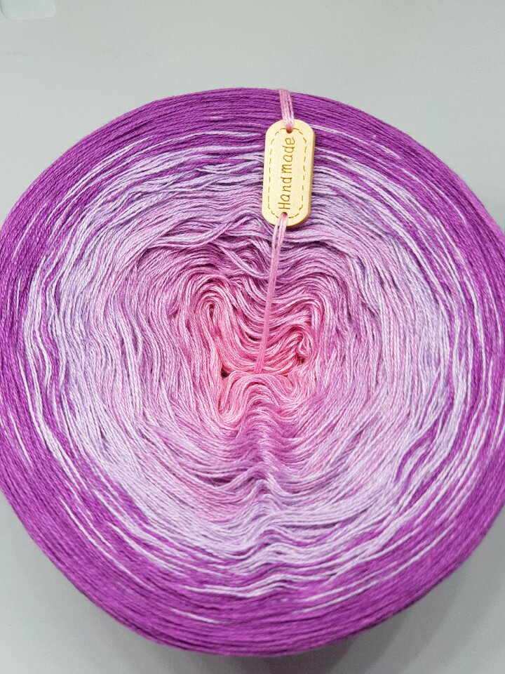 Hand labor color needle