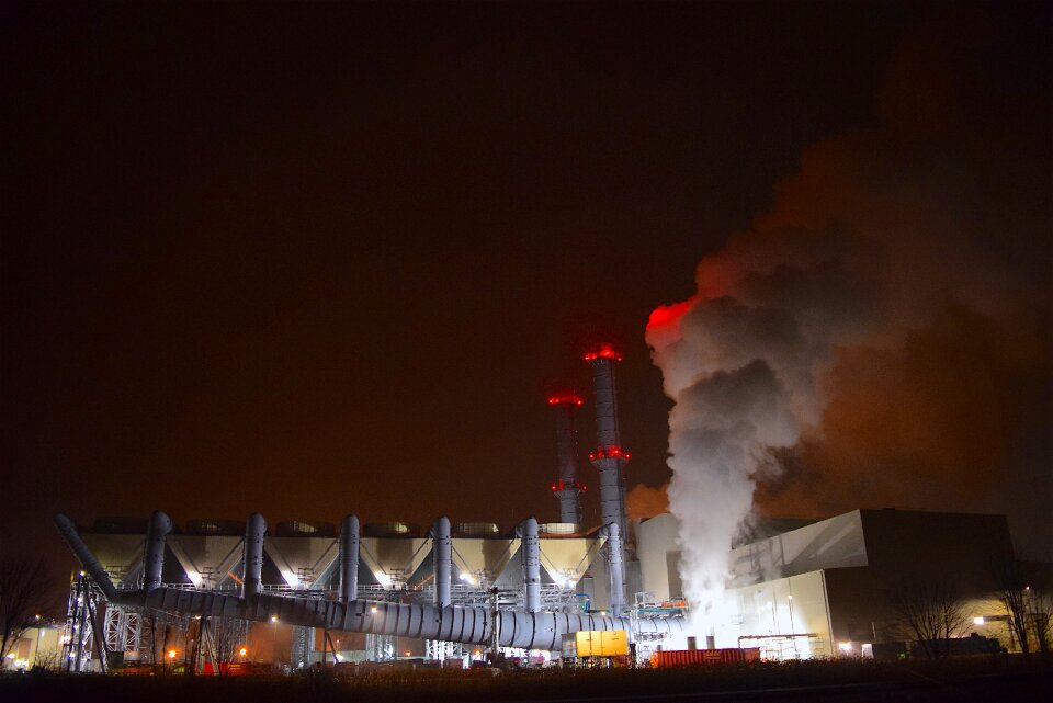 Smoke steam pollution
