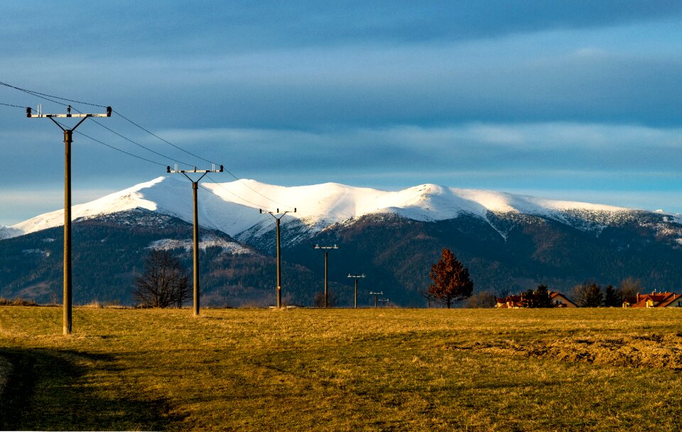 Liptov meadow field