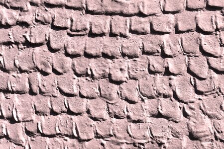 Structural plaster wall hauswand