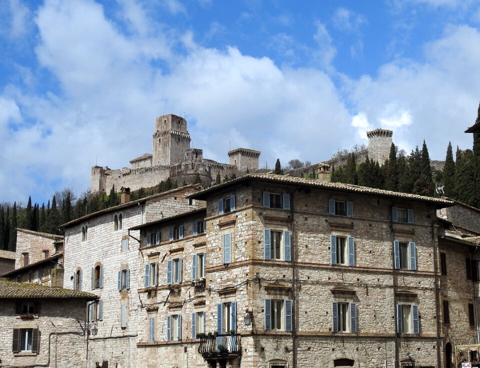 Fortress assisi umbria