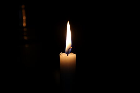 Flare-up candlelight background photo