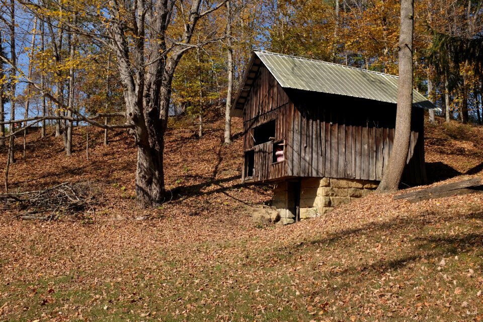 Outdoors barn springhouse