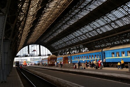 Ukraine railway station transport
