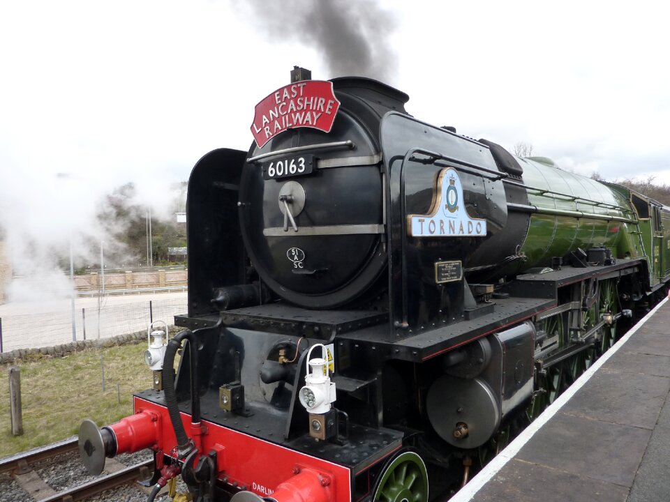 Railway railroad track locomotive