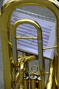 Tuba partition jazz photo