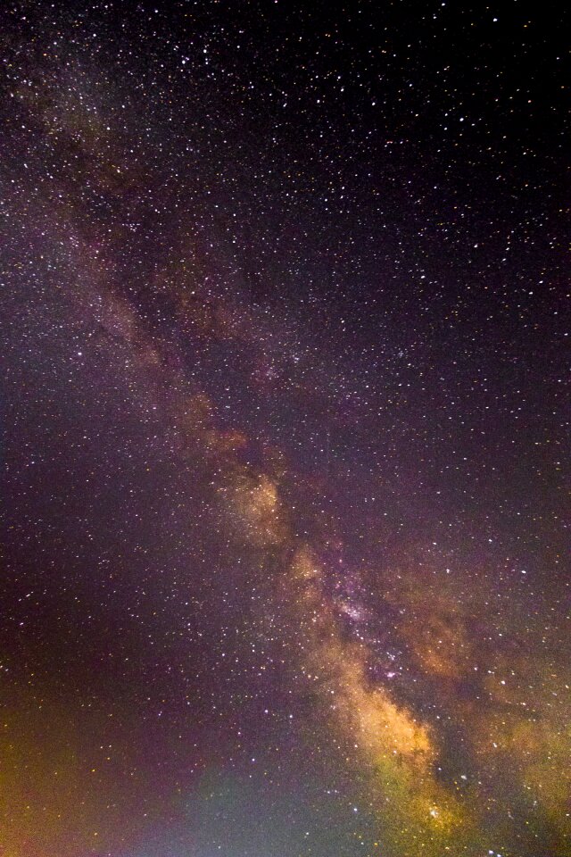 Galaxy outer space constellation