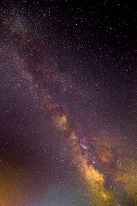 Galaxy outer space constellation