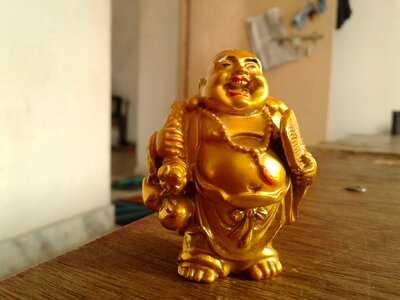 Buddha happiness brown buddha