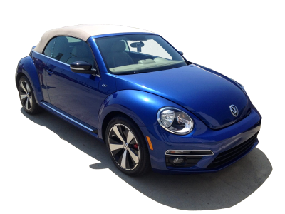 Car blue german car