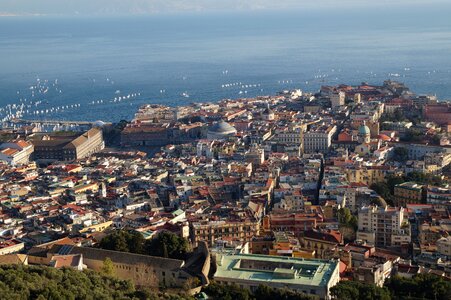 City townscape panoramic photo